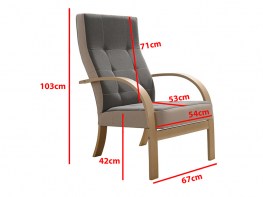 Minkšta sofa SOFIA